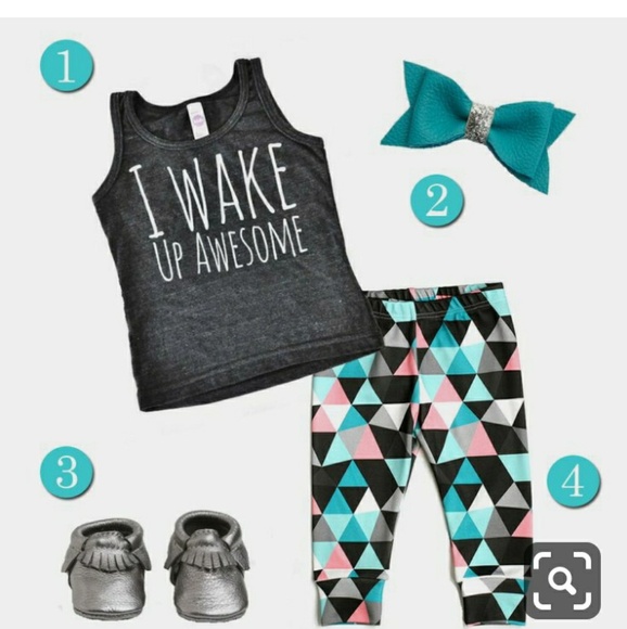 Baby/ Toddler girls styled 4 piece outfit 0m-4T - Picture 7 of 7